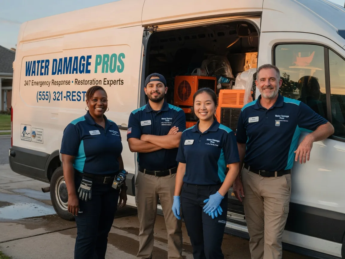 Water Damage Restoration company in Portia, AR